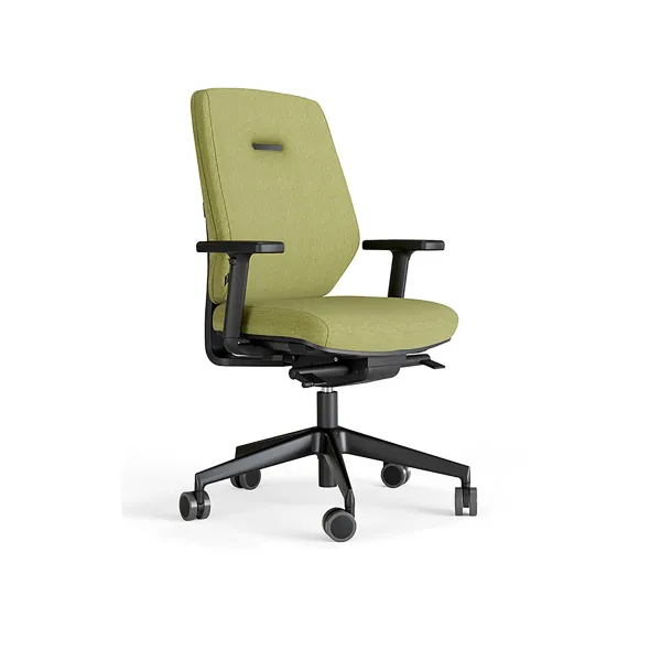 Fauteuil de bureau Artech - tissu - piétement noir