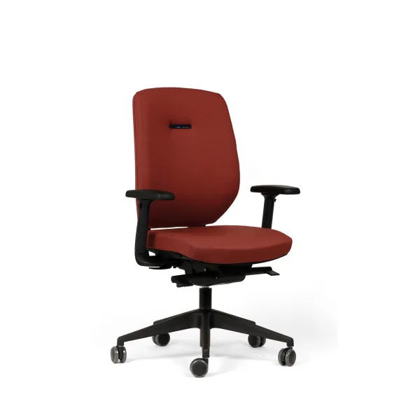 Fauteuil de bureau Artech - tissu - piétement noir
