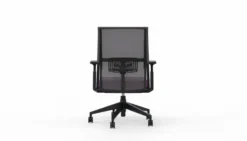 Fauteuil de bureau Comforto 59 - assise tissu - dossier résille
