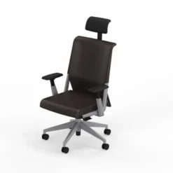 Fauteuil de bureau Comforto 59 - cuir - appui-tête