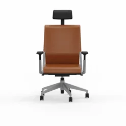 Fauteuil de bureau Comforto 59 - cuir - appui-tête