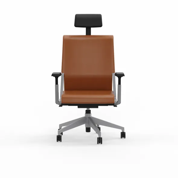 Fauteuil de bureau Comforto 59 - cuir - appui-tête