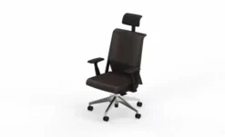 Fauteuil de bureau Comforto 59 - cuir - appui-tête