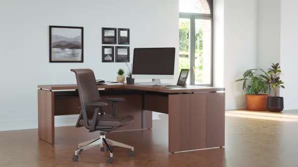 Fauteuil de bureau Comforto 59 - cuir