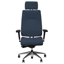 Fauteuil de bureau Edgar - cuir - avec appui-tête