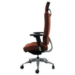 Fauteuil de bureau Edgar - microfibre - avec appui-tête