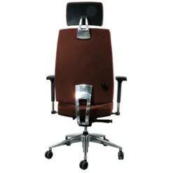Fauteuil de bureau Edgar - microfibre - avec appui-tête