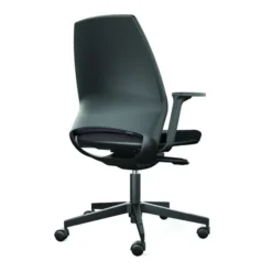 Fauteuil de bureau Eliott - tissu noir