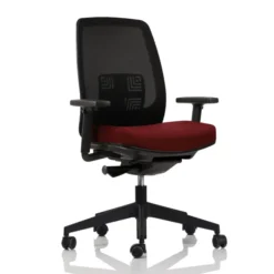 Fauteuil de bureau Flash C II - assise tissu - dossier résille