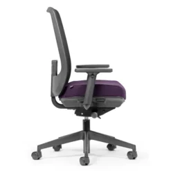 Fauteuil de bureau Flash C II - assise tissu - dossier résille