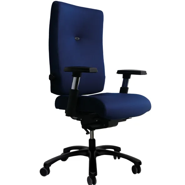 Fauteuil de bureau Haka - tissu - pour personne de grande taille