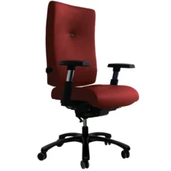 Fauteuil de bureau Haka - tissu - pour personne de grande taille