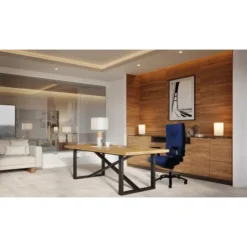 Fauteuil de bureau Haka - tissu - pour personne de grande taille