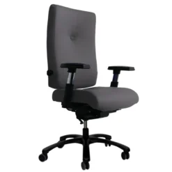 Fauteuil de bureau Haka - tissu - pour personne de grande taille