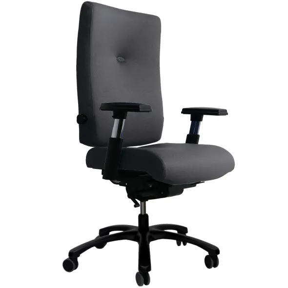Fauteuil de bureau Haka - tissu - pour personne de grande taille