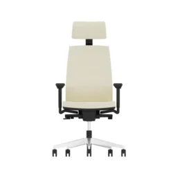 Fauteuil de bureau Léandre Manager - cuir - appui-tête - translation d'assise
