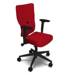 Fauteuil de bureau Let's B - tissu - piétement noir