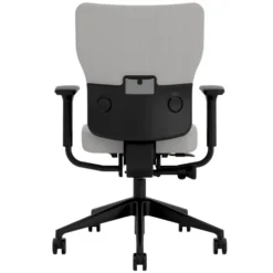 Fauteuil de bureau Let's B - tissu - piétement noir