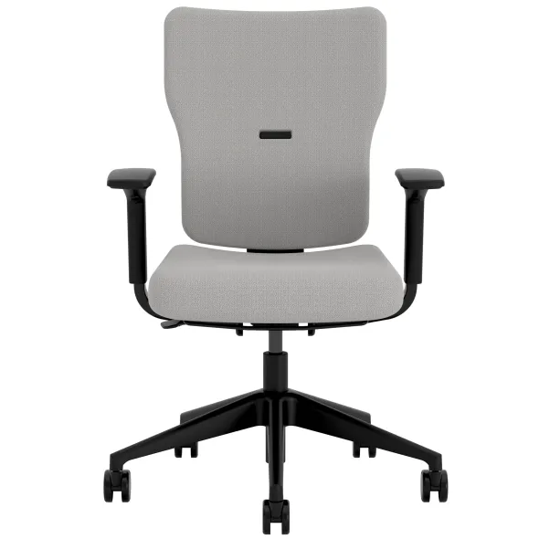 Fauteuil de bureau Let's B - tissu - piétement noir