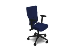 Fauteuil de bureau Let's B - tissu - piétement noir