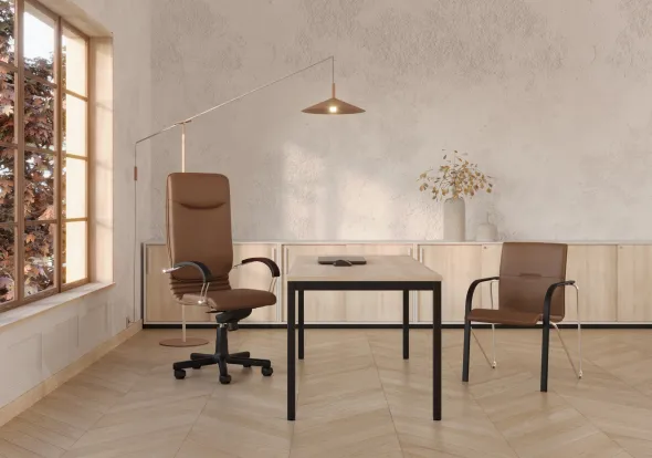 Fauteuil de bureau Nova - cuir