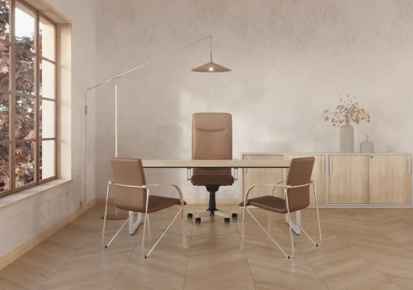 Fauteuil de bureau Nova - cuir