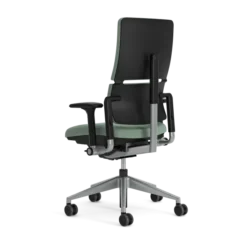 Fauteuil de bureau Please - tissu - piétement époxy - accoudoirs 4D