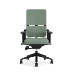 Fauteuil de bureau Please - tissu - piétement époxy - accoudoirs 4D
