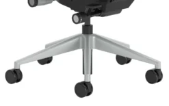 Fauteuil de bureau Please - tissu - piétement époxy - accoudoirs 4D