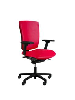 Fauteuil de bureau Reva Plus - textile enduit - piètement noir