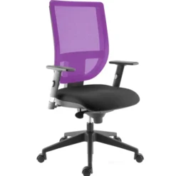 Fauteuil de bureau Tertio - assise tissu - dossier résille