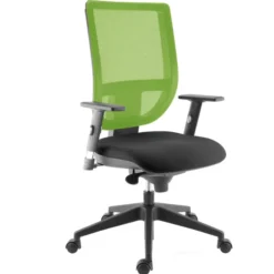 Fauteuil de bureau Tertio - assise tissu - dossier résille