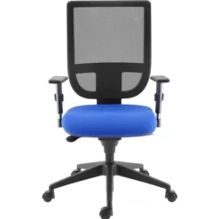 Fauteuil de bureau Tertio - assise tissu - dossier résille