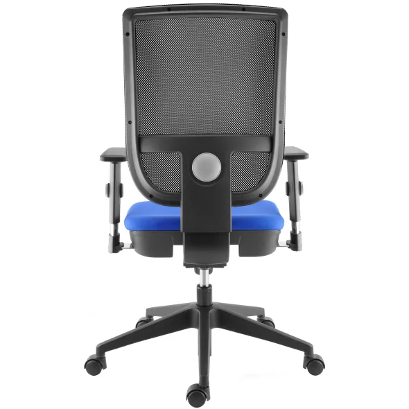 Fauteuil de bureau Tertio - assise tissu - dossier résille