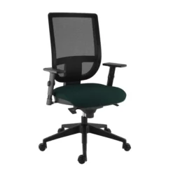 Fauteuil de bureau Tertio S - assise tissu - dossier résille