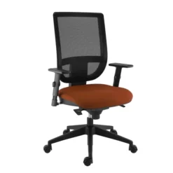 Fauteuil de bureau Tertio S - assise tissu - dossier résille