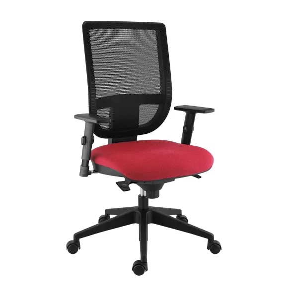 Fauteuil de bureau Tertio S - assise tissu - dossier résille