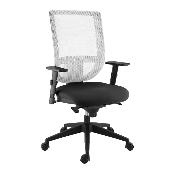 Fauteuil de bureau Tertio S - assise tissu - dossier résille
