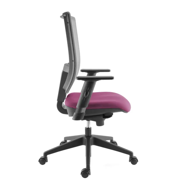 Fauteuil de bureau Tertio S - assise tissu - dossier résille