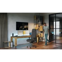 Fauteuil de bureau à usage intensif Ever - tissu