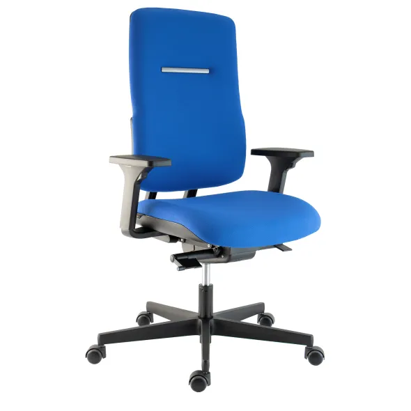 Fauteuil de bureau WI-MAX - tissu - structure noire
