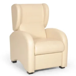 Fauteuil de repos Romain - tissu enduit - structure hêtre massif