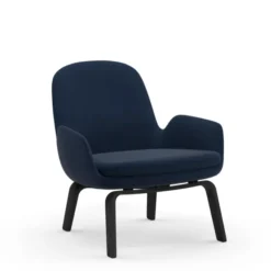 Fauteuil Era - tissu - piétement bois