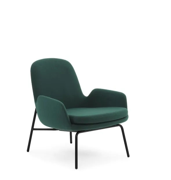 Fauteuil Era - tissu - piétement métal