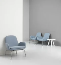 Fauteuil Era - tissu - piétement métal