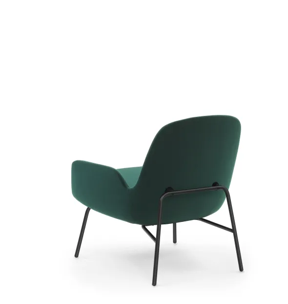 Fauteuil Era - tissu - piétement métal