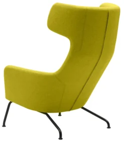 Fauteuil haut dossier Havana - tissu
