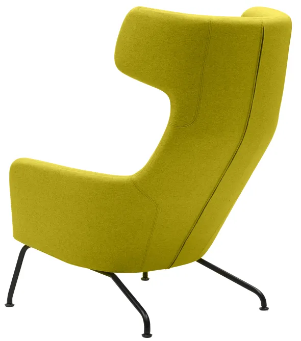 Fauteuil haut dossier Havana - tissu