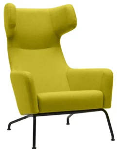 Fauteuil haut dossier Havana - tissu