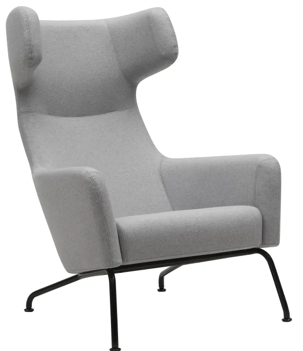 Fauteuil haut dossier Havana - tissu